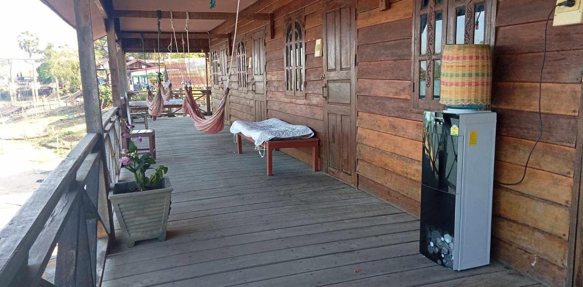 Champa Guesthouse Muang Không 外观 照片