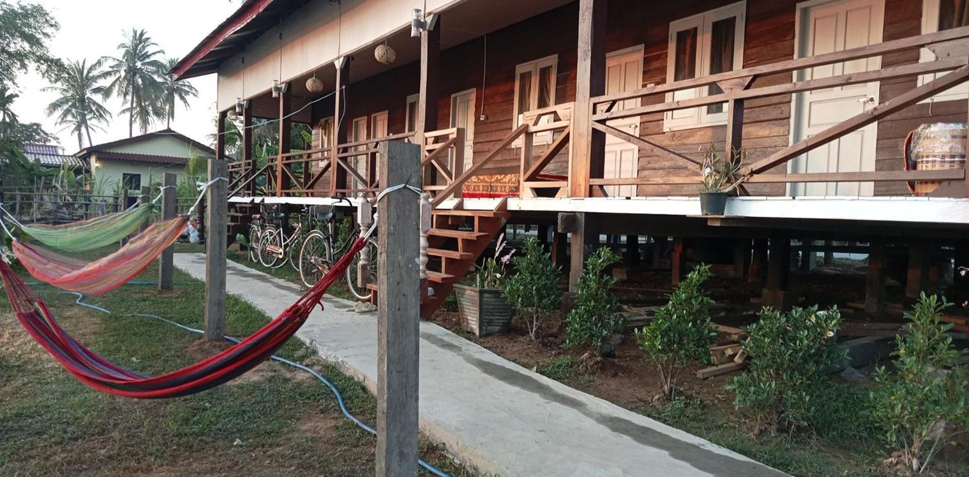 Champa Guesthouse Muang Không 外观 照片