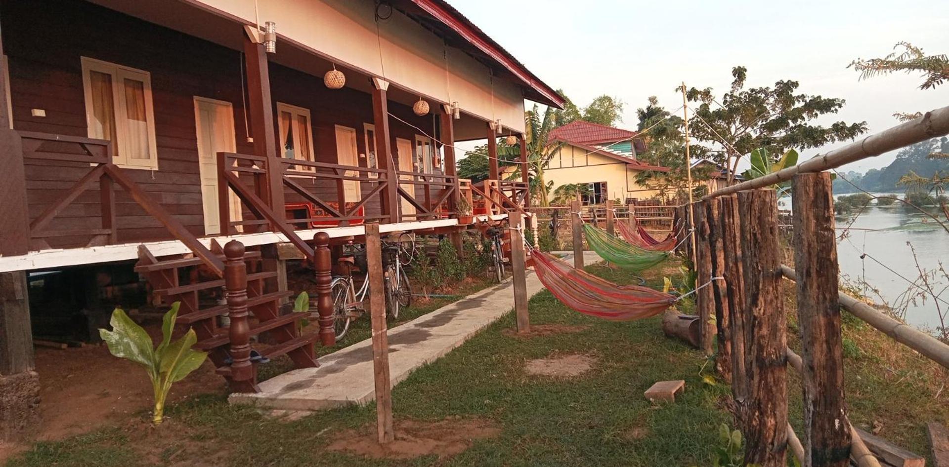 Champa Guesthouse Muang Không 外观 照片